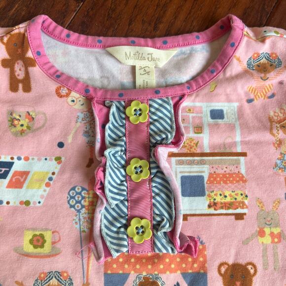 Matilda Jane 4 Make Believe Puppet Show Top Whimsical Novelty Make Believe Play - Picture 3 of 7